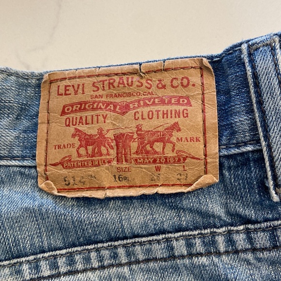 Levi Short 514 Slim Straight 28x28 - Picture 3 of 3